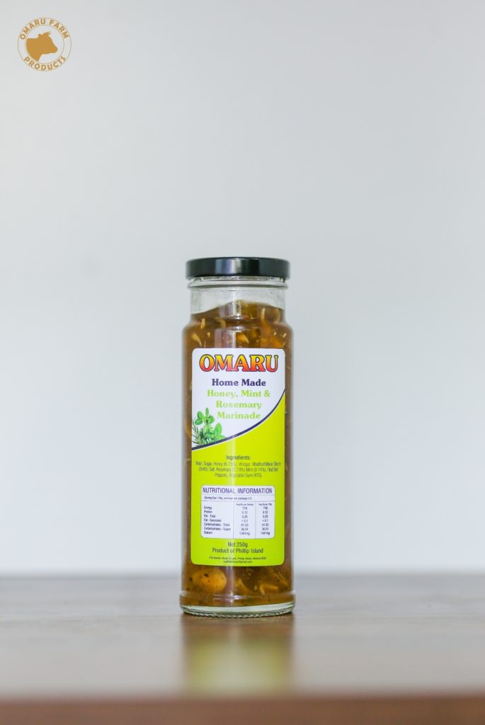 Buy Organic Homemade Mint & Rosemary Marinade In Australia Omaru Farm