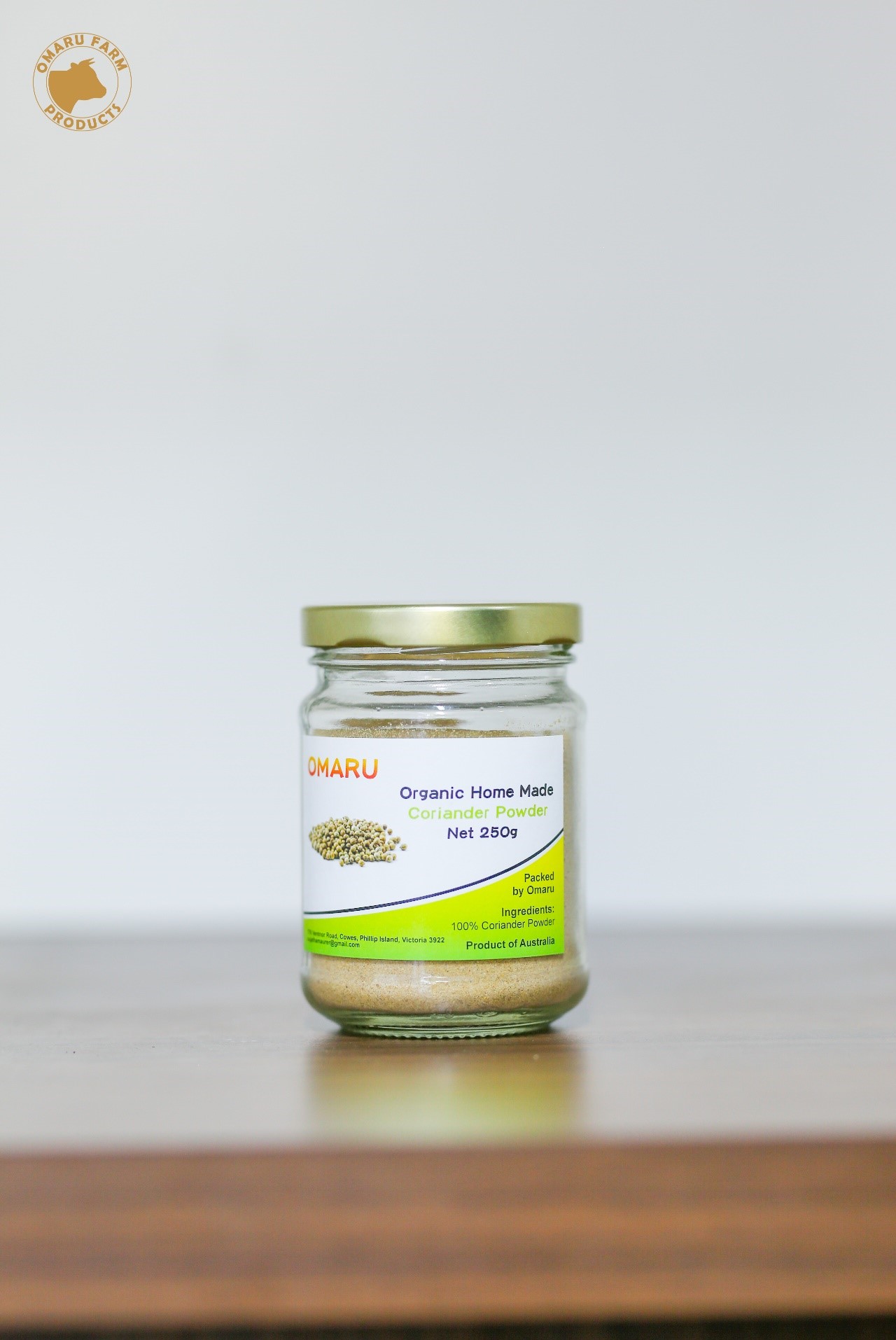 Organic Homemade Coriander Powder