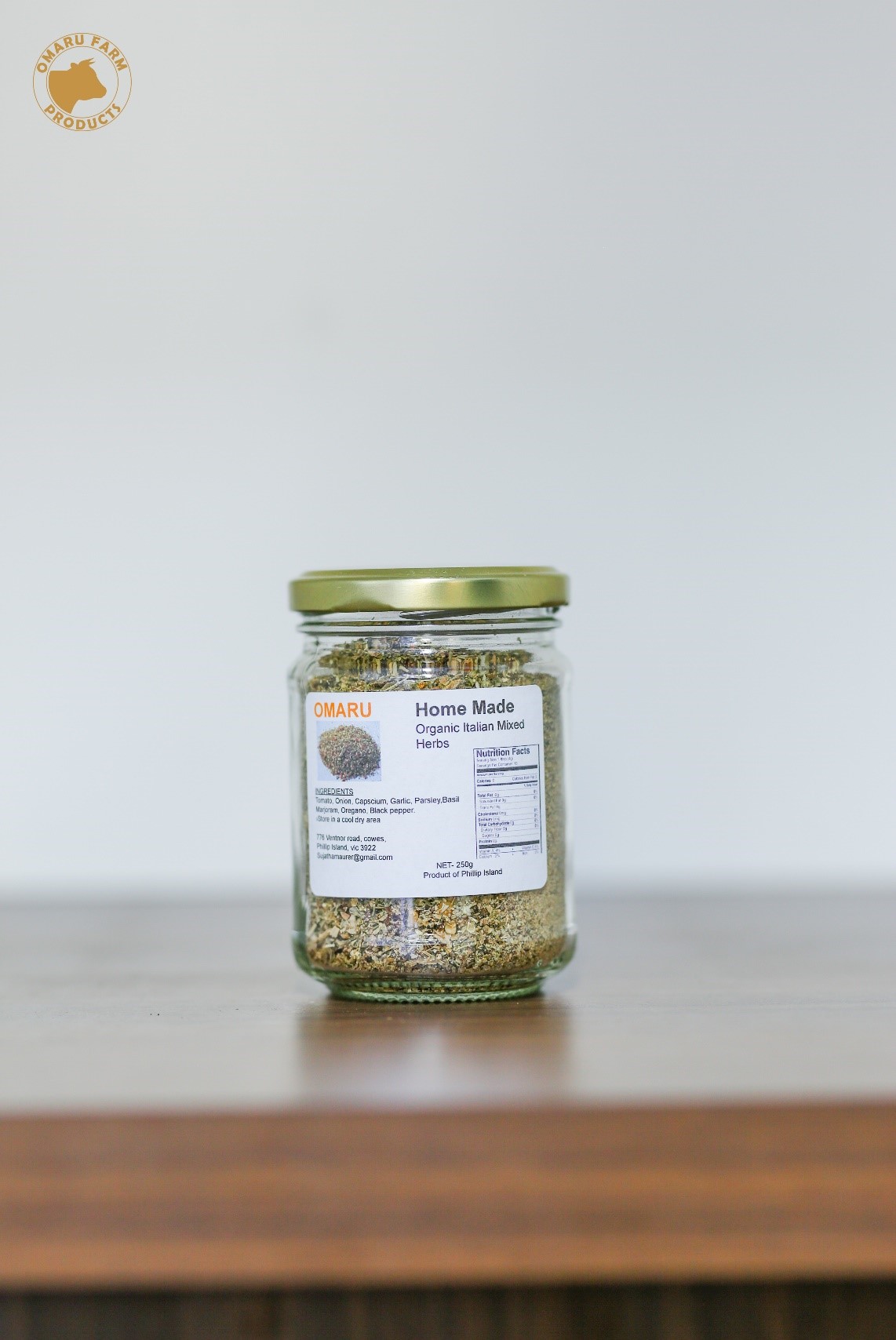 Organic Homemade Italian Mixed Herbs