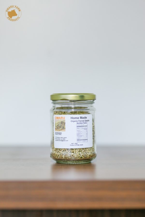 Homemade Organic Fennel Seeds