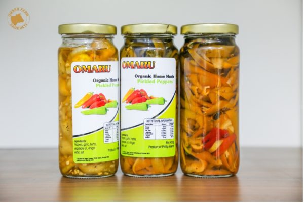 Homemade Organic Pickled Pepper